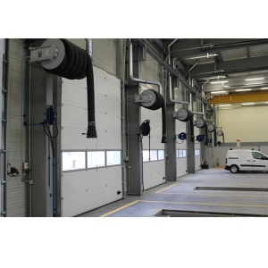 WORKY GMRF tambur cu furtun pentru exhaustare fum esapament