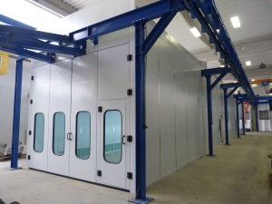 Cabina vopsit camioane Metron - Img 1