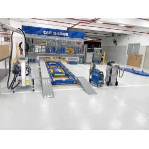 CAR-O-LINER BENCHRACK 5500 banc pentru redresare caroserii in configuratia omologata Tesla