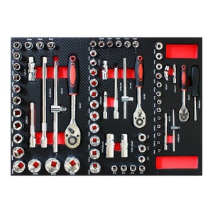 MARCO TOOLS 05.088.140 - dulap lat cu 7 sertare si 196 scule - Img 2