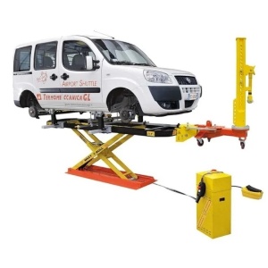 METRON MAXI BULL Stand redresare caroserii cu elevator foarfeca