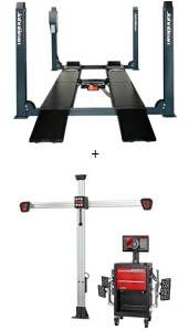 a. PACHET REGLARE DIRECTIE: JOHN BEAN JLF4000 + V2260 - elevator 4 coloane pentru reglare direcție 3D + Echipament reglre directie 3D: - Img 1