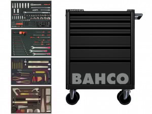 BAHCO 1472K6BKFF7SD + FF1A236 - dulap 227 scule profesionale in configuratia TINICHIGERIE - Img 1