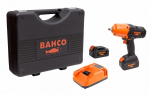 BAHCO BCL33IW2K1– Set pistol electric de impact + 2 acumulatori 5Ah + incarcator ultrarapid: - Img 3