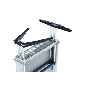 JAB TwinRam 55 S2/2500 elevator incastrat cu 2 cilindrii, 5500 kg