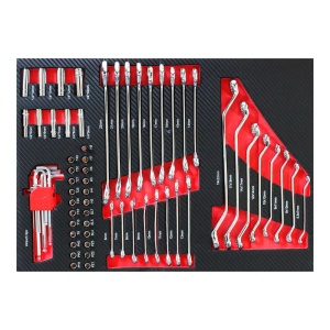 MARCO TOOLS 05.088.140 - dulap lat cu 7 sertare si 196 scule - Img 3