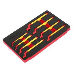 MARCO TOOLS 05.090.100 - trusa portabila cu 5 sertare si 57 scule pentru masini electrice conform IEC 60900 - Img 5