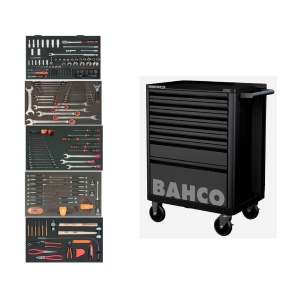 BAHCO 14727BKFF7SD / 248 - Dulap cu 248 scule profesionale in configuratia PLUS