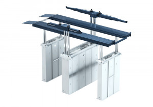 JAB QuattroRam 65 A/N-S2 - elevator electrohidraulic, cu platforme si brate, 6.5T - Img 1
