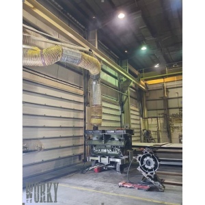 WORKY HEAVY TESTING sisteme pentru evacuarea gazelor de esapament foarte fierbinti emise de motoare mari pe timpul testelor de anduranta