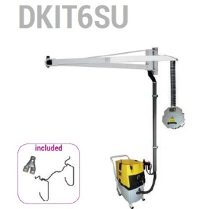 WORKY DKIT6SU brat articulat suspendat cu aspirator pentru tinichigerie