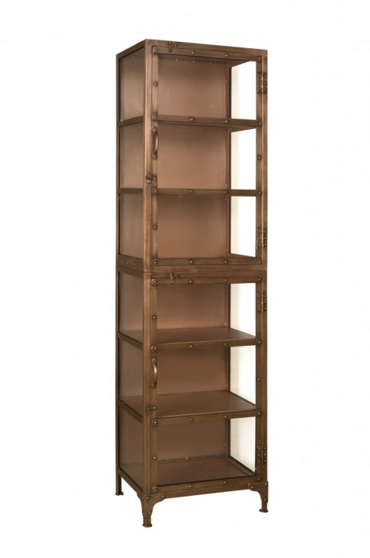 Biblioteca din metal 55x200 cm