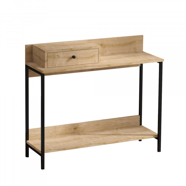 Consola din pal melaminat Alix stejar 100 cm