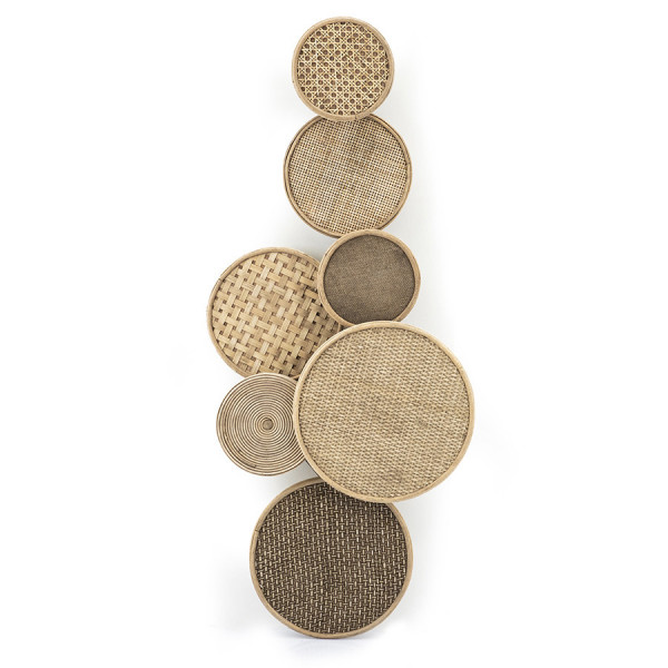 Decoratiune de perete Round & round natural