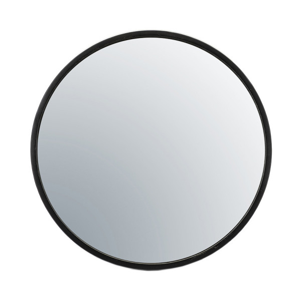 Oglinda rotunda cu rama neagra Selfie, 60 x 5 x 60 cm