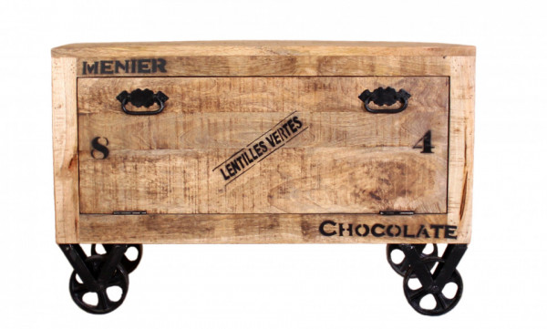 Pantofar din mango Rustic 85 x 40 x 56 cm, 6 perechi de pantofi