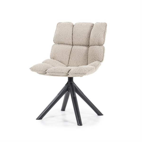 Scaun tapitat Dani taupe
