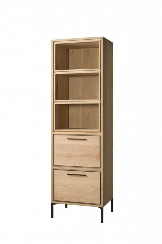 Biblioteca din stejar 60x200 cm