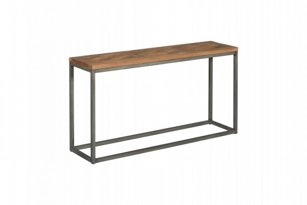 Consola din tec reciclat 135x35 cm