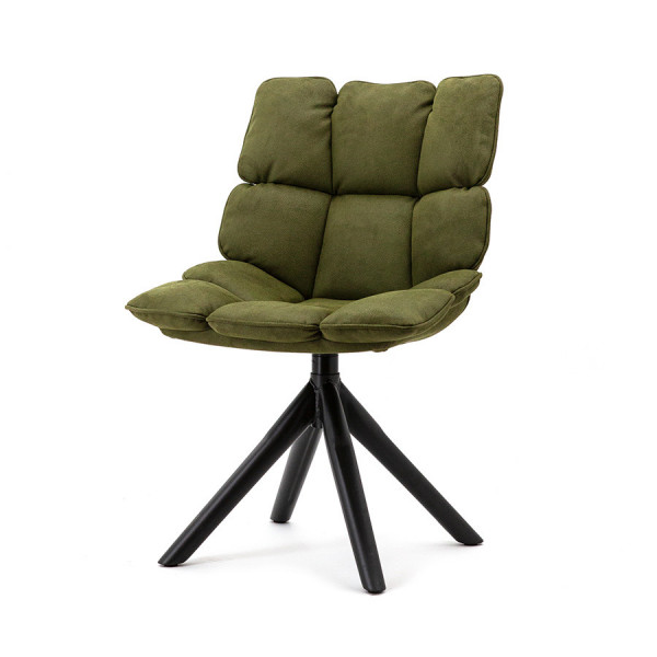 Scaun tapitat Daan verde