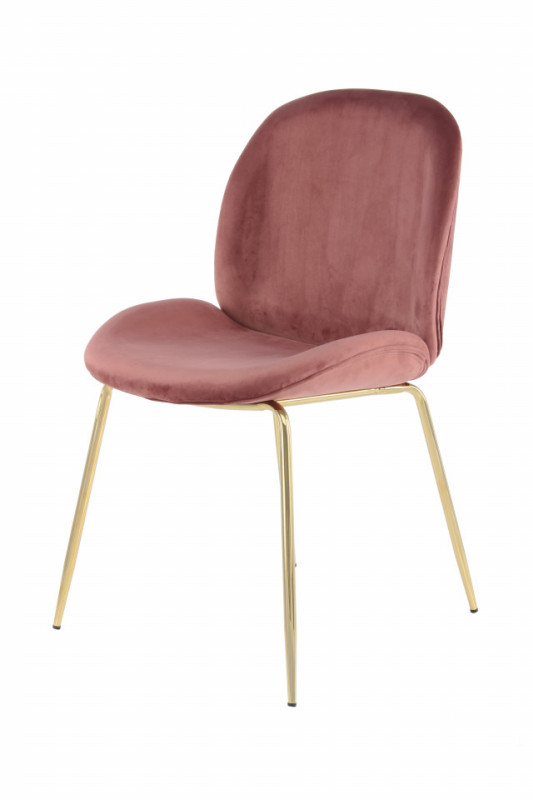 Set 2 scaune tapitate Charlize roz