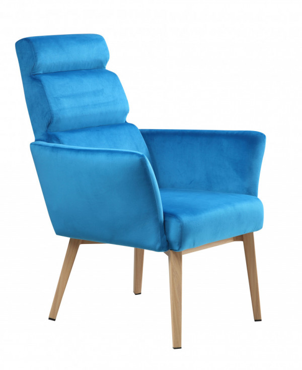 Fotoliu tapitat Sit&Chairs albastru