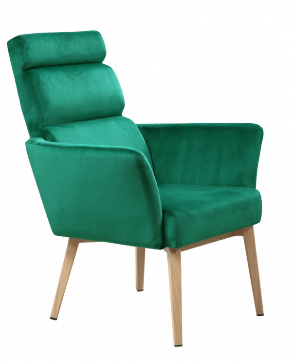 Fotoliu tapitat Sit&Chairs verde