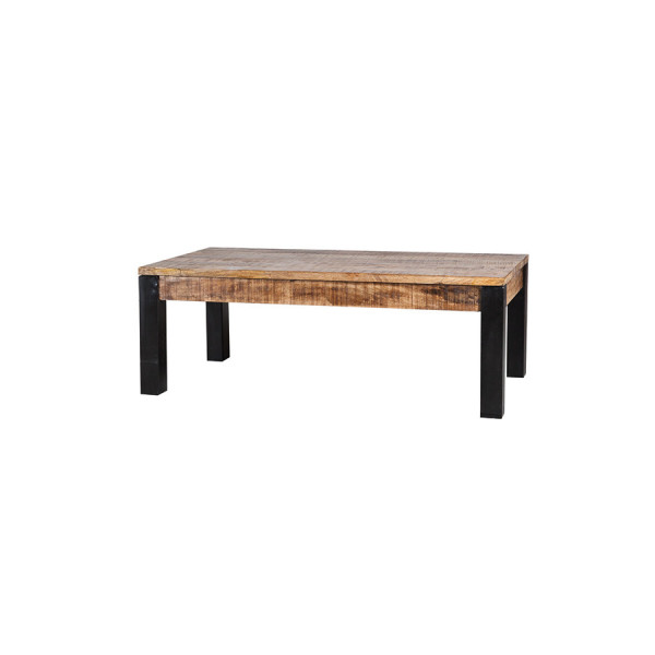 Masuta de cafea dreptunghiulara din lemn de mango Nolan 130x76x48 cm maro
