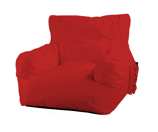 Puf impermeabil Relax Big Daddy rosu