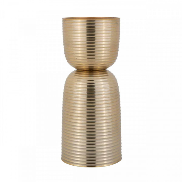 Suport lumanare din metal Jeral, gold