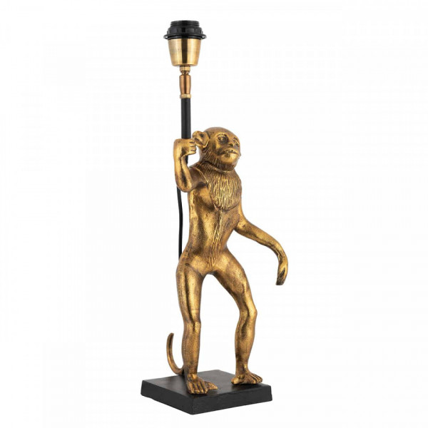 Lampa decorativa Monkey din aluminiu Avan aurie, un bec