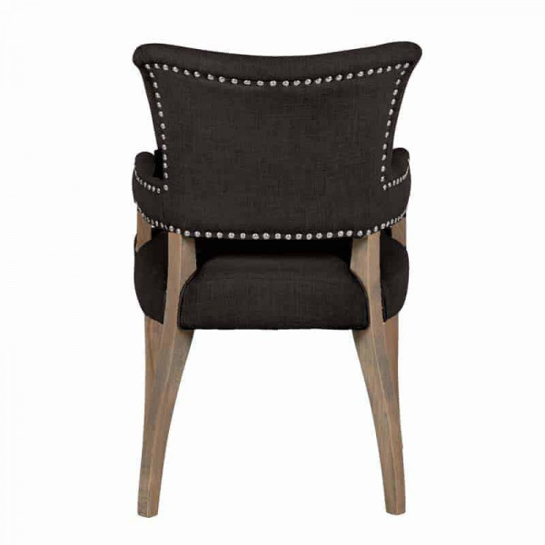Scaun tapitat Roxy gri Fire Retardant