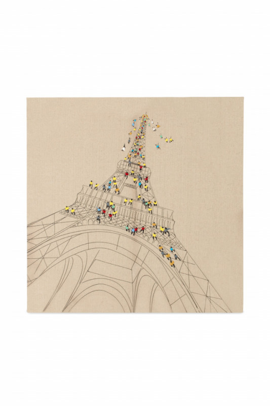 Tablou Trip To Paris 80cm x 80cm
