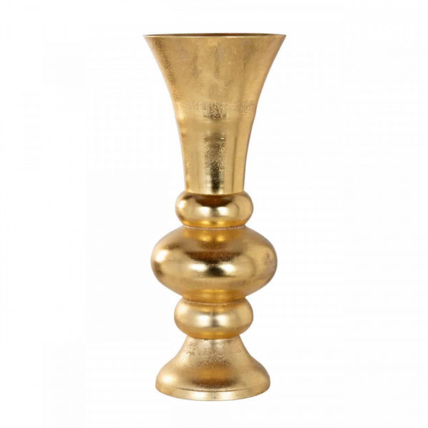 Vas decorativ din aluminiu Jayden, gold