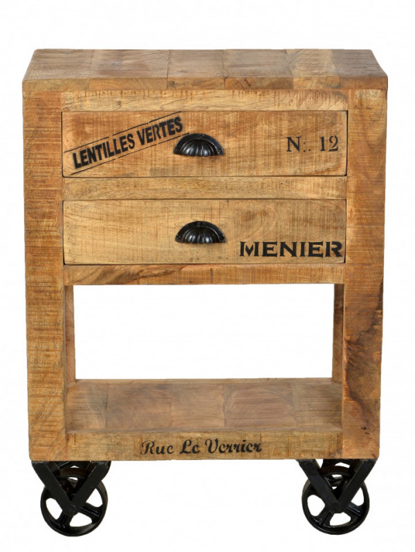 Comoda din mango Rustic 80 cm