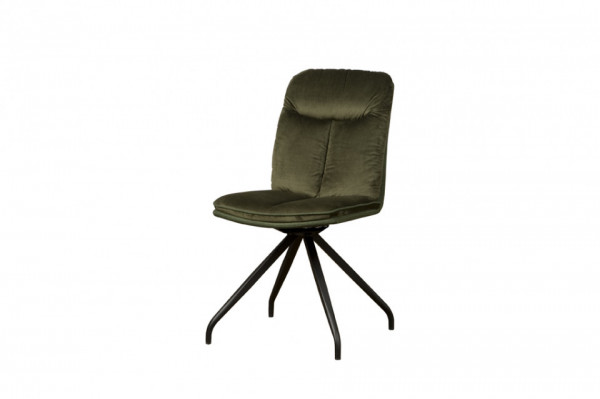 Scaun tapitat rotativ Rota verde