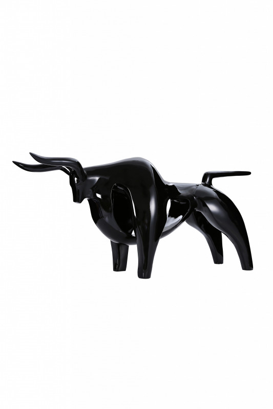 Decoratiune Bull, negru