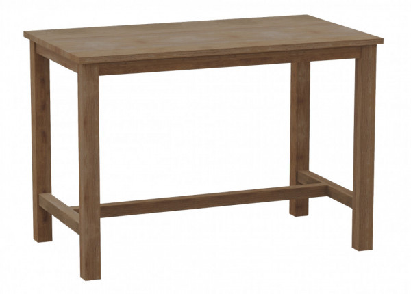 Masa de bar dreptunghiulara din lemn 160x90x110 cm maro