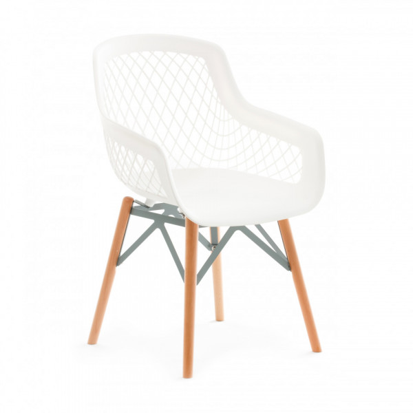 Scaun Minimalist alb