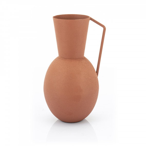 Vaza de ceramica Delphi medie maro 23 cm