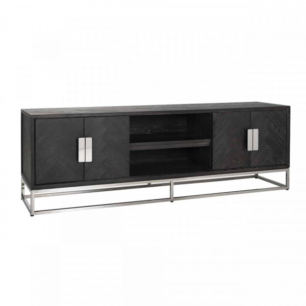 Comoda Tv din stejar Blackbone 185 cm