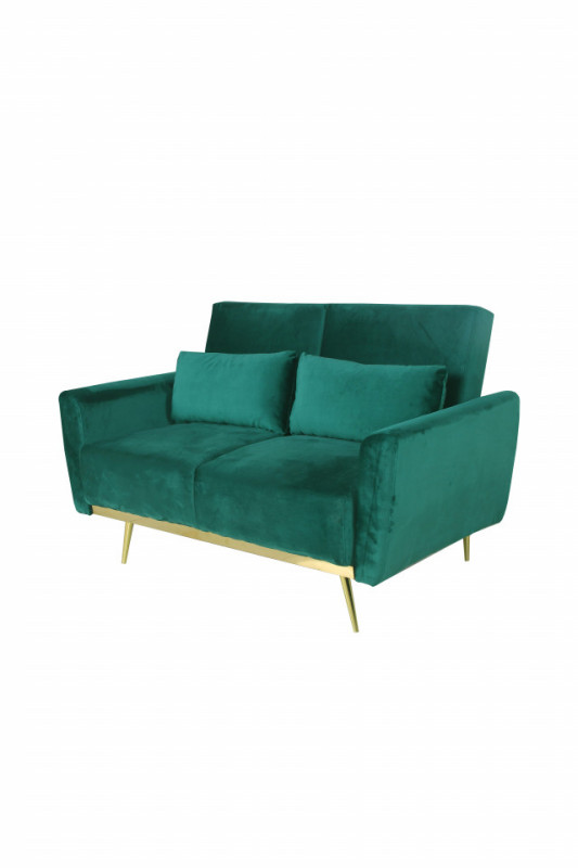 Canapea Macy verde, 2 locuri