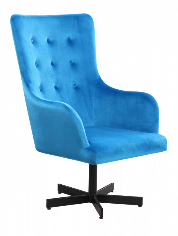 Fotoliu tapitat Sit&Chairs albastru