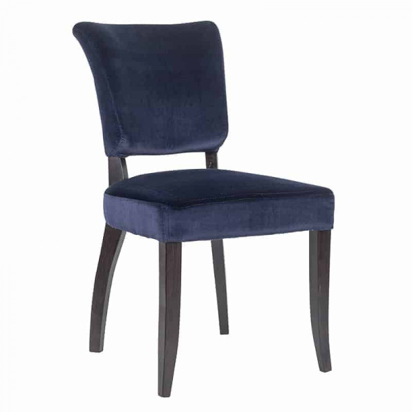 Scaun tapitat Roxy albastru Fire Retardant
