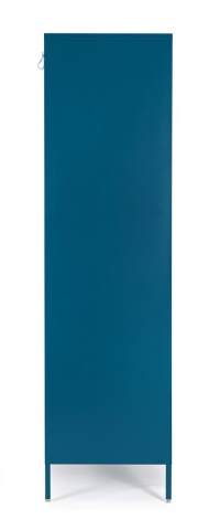 Dulap Cambridge, cu 2 uși, din oțel, vopsit electrostatic, albastru, 80x50x185 cm - Img 5