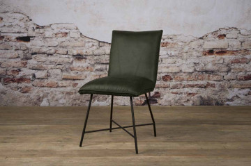 Scaun piele artificiala Trofa verde - Img 2