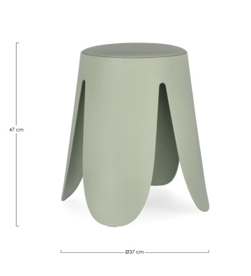 Set de 4 taburete Imogen, diametru 37 cm, înălțime 47 cm - Img 2