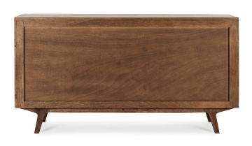 Servanta Sherman, 2 uși și 3 sertare, lemn de mango, 152x40x85 cm - Img 4
