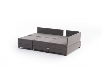 Coltar Fly pe dreapta maro, 3 locuri, extensibil cu 2 parti modulare - Img 6
