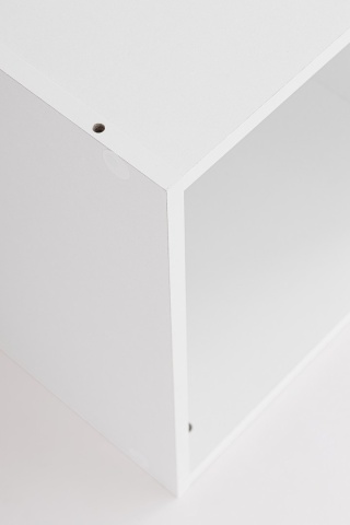 Raft tip cub, finisaj alb, 35x35x35 cm - Img 5